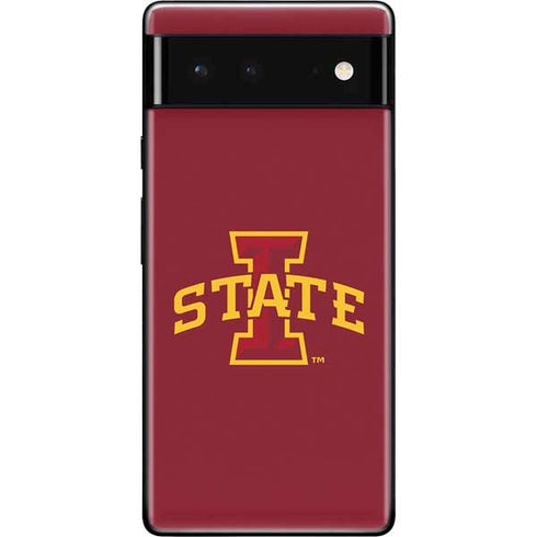 Iowa State University Primary Logo Google Pixel 6 Skin